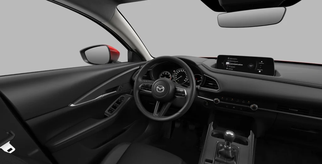 MAZDA-CX-30-2.5L-E-SKYACT-G-MHEV-PRIME-LINE-MANUAL-interior-delantera-2.webp